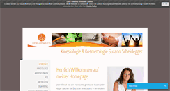 Desktop Screenshot of kines-praxis.ch